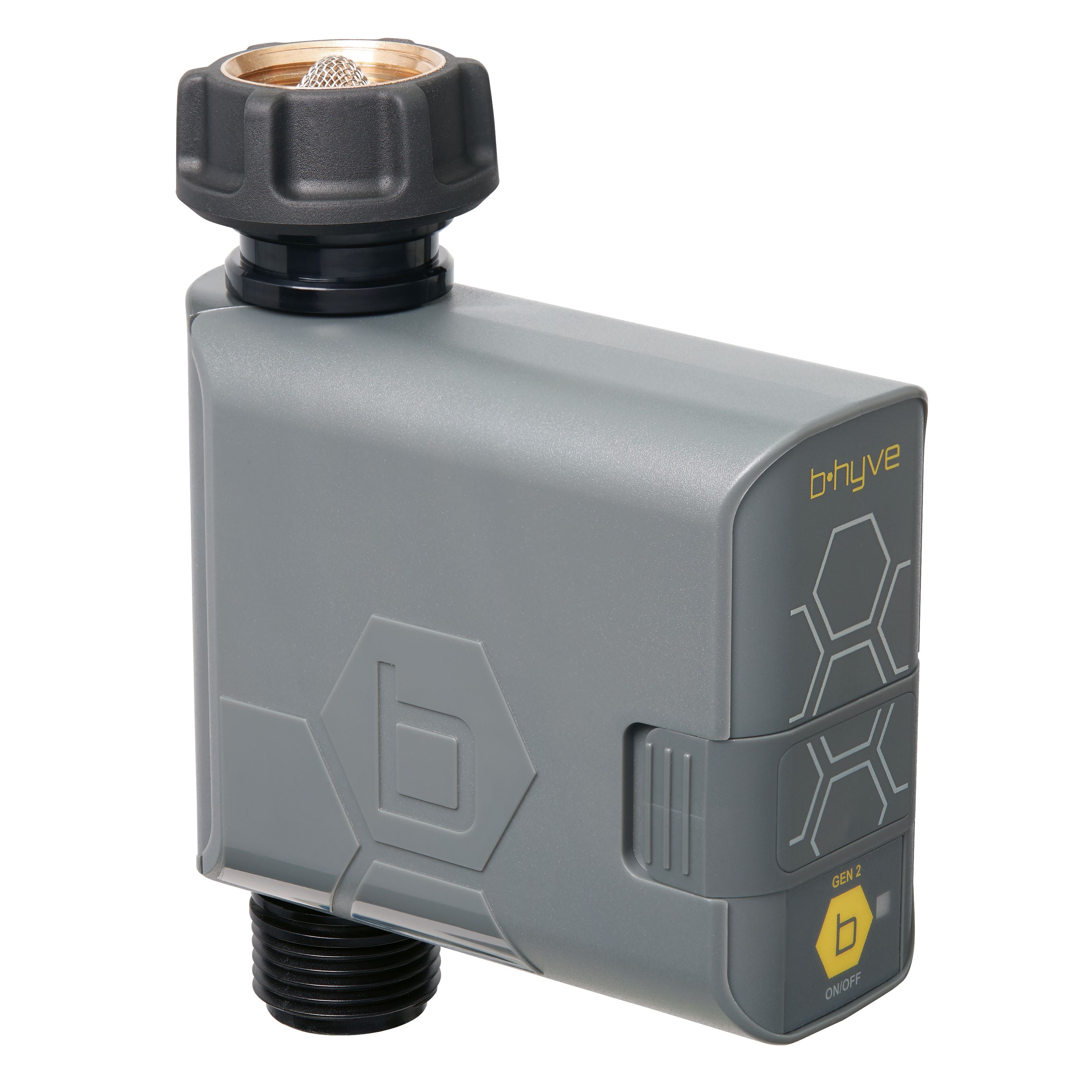 B-hyve Bluetooth 1-Outlet Hose Faucet Timer | Retail Packaging | 21205