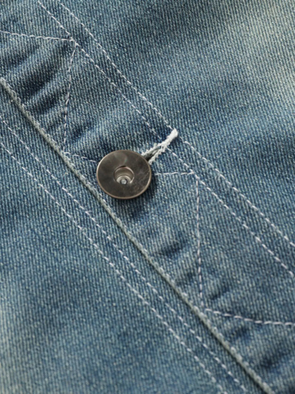 Men's Full Size Faux Fur Collar Denim Jacket Plus Size