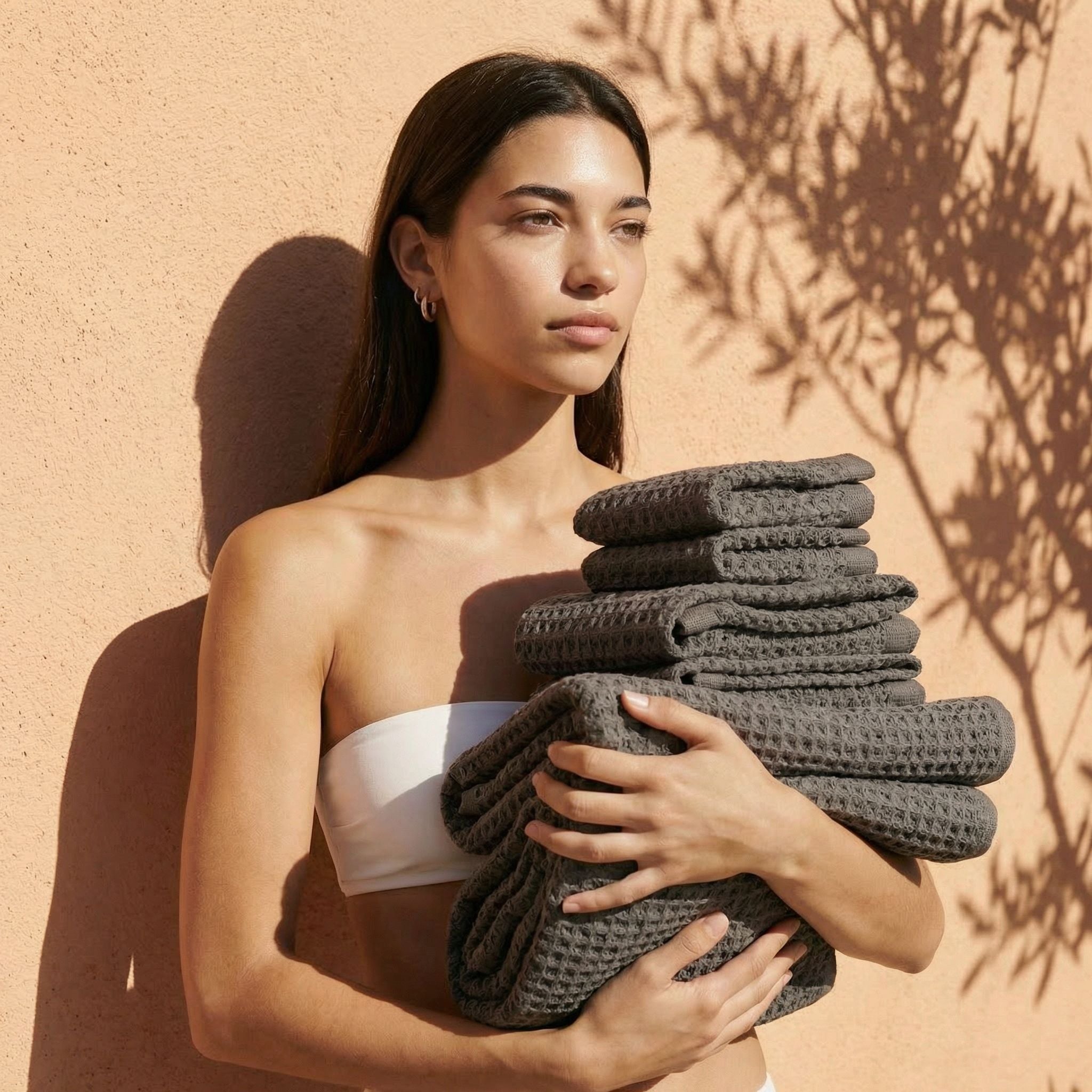 Sedona Australian Cotton Waffle Towels