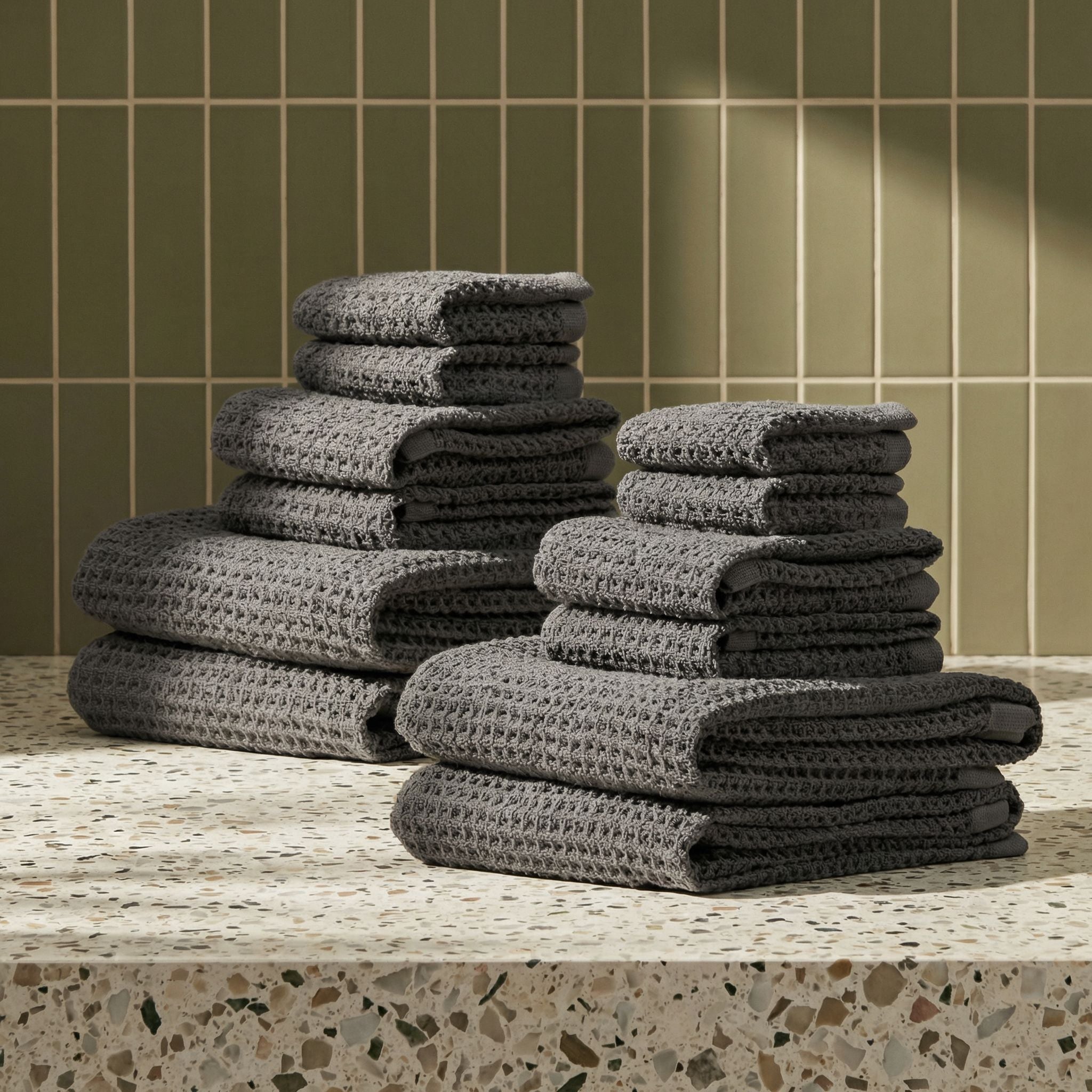Sedona Australian Cotton Waffle Towels