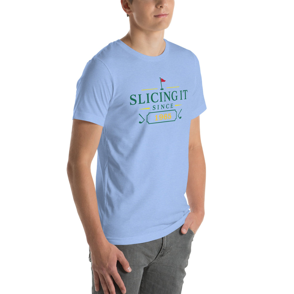 Slicing It Since "Year" - Custom T-shirt